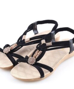 Stylish Comfortable Beach Sandals Casual Shoes & Boots SHOES, HATS & BAGS cb5feb1b7314637725a2e7: Black|Brown|White 