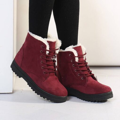 Fashion Winter Casual Suede Women’s Boots Casual Shoes & Boots SHOES, HATS & BAGS cb5feb1b7314637725a2e7: Beige|Black|Blue|Brown|Burgundy