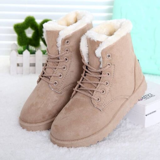 Fashion Winter Casual Suede Women’s Boots Casual Shoes & Boots SHOES, HATS & BAGS cb5feb1b7314637725a2e7: Beige|Black|Blue|Brown|Burgundy