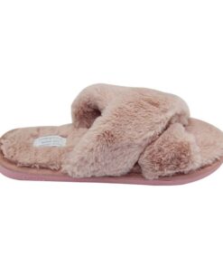 Fluffy Soft Comfortable Slippers Casual Shoes & Boots SHOES, HATS & BAGS cb5feb1b7314637725a2e7: Grey|Pink 