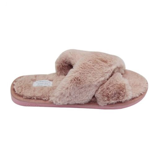 Fluffy Soft Comfortable Slippers Casual Shoes & Boots SHOES, HATS & BAGS cb5feb1b7314637725a2e7: Grey|Pink