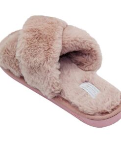 Fluffy Soft Comfortable Slippers Casual Shoes & Boots SHOES, HATS & BAGS cb5feb1b7314637725a2e7: Grey|Pink 