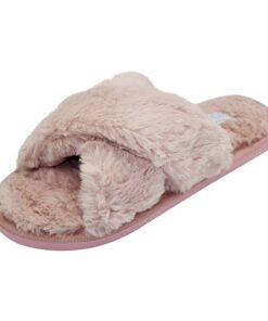 Fluffy Soft Comfortable Slippers Casual Shoes & Boots SHOES, HATS & BAGS cb5feb1b7314637725a2e7: Grey|Pink 