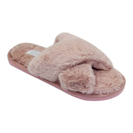 Fluffy Soft Comfortable Slippers Casual Shoes & Boots SHOES, HATS & BAGS cb5feb1b7314637725a2e7: Grey|Pink