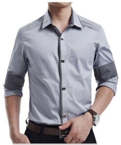 Men’s Cotton Formal Shirt FASHION & STYLE Men & Women Fashion Men Fashion & Accessories cb5feb1b7314637725a2e7: Black|Dark Blue|Light Blue|Light Gray|White 