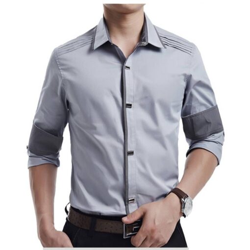 Men’s Cotton Formal Shirt FASHION & STYLE Men & Women Fashion Men Fashion & Accessories cb5feb1b7314637725a2e7: Black|Dark Blue|Light Blue|Light Gray|White