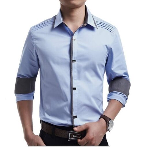 Men’s Cotton Formal Shirt FASHION & STYLE Men & Women Fashion Men Fashion & Accessories cb5feb1b7314637725a2e7: Black|Dark Blue|Light Blue|Light Gray|White