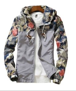 Men’s Floral Printed Down Jacket FASHION & STYLE Men & Women Fashion Men Fashion & Accessories cb5feb1b7314637725a2e7: Black|Blue|Gray|White 