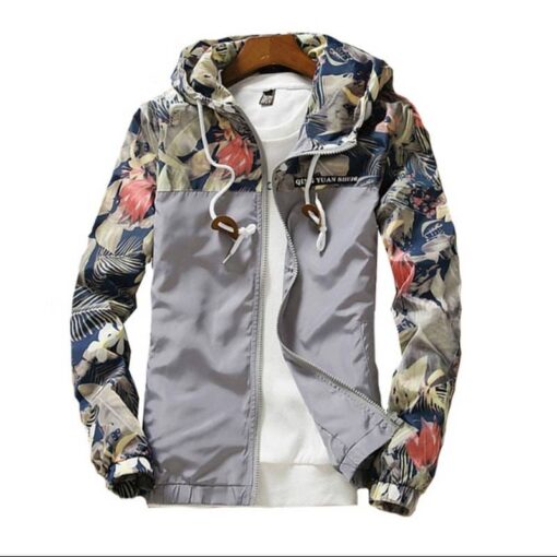 Men’s Floral Printed Down Jacket FASHION & STYLE Men & Women Fashion Men Fashion & Accessories cb5feb1b7314637725a2e7: Black|Blue|Gray|White