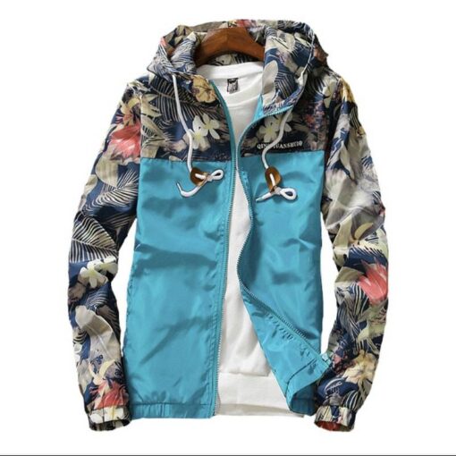 Men’s Floral Printed Down Jacket FASHION & STYLE Men & Women Fashion Men Fashion & Accessories cb5feb1b7314637725a2e7: Black|Blue|Gray|White