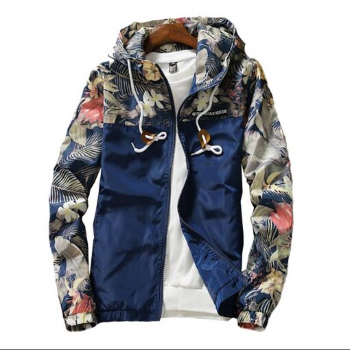 Men’s Floral Printed Down Jacket FASHION & STYLE Men & Women Fashion Men Fashion & Accessories cb5feb1b7314637725a2e7: Black|Blue|Gray|White