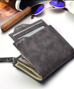 Men’s Soft Leather Wallet FASHION & STYLE Hand Bags & Wallets Men Fashion & Accessories SHOES, HATS & BAGS cb5feb1b7314637725a2e7: Black|Brown|Gray|small brown|Small/Black 