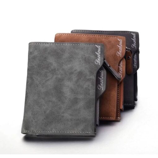 Men’s Soft Leather Wallet FASHION & STYLE Hand Bags & Wallets Men Fashion & Accessories SHOES, HATS & BAGS cb5feb1b7314637725a2e7: Black|Brown|Gray|small brown|Small/Black