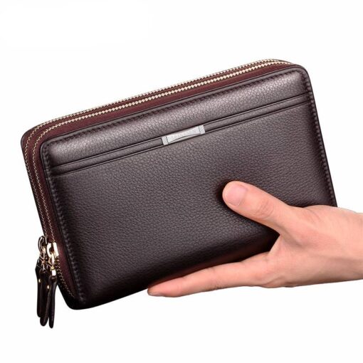 Men’s Long Wallets With Coin Pocket FASHION & STYLE Hand Bags & Wallets Men Fashion & Accessories SHOES, HATS & BAGS cb5feb1b7314637725a2e7: Black|Brown