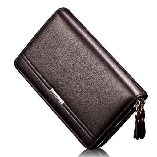 Men’s Long Wallets With Coin Pocket FASHION & STYLE Hand Bags & Wallets Men Fashion & Accessories SHOES, HATS & BAGS cb5feb1b7314637725a2e7: Black|Brown