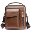 Men’s Leather Shoulder Bag FASHION & STYLE Hand Bags & Wallets Men Fashion & Accessories SHOES, HATS & BAGS cb5feb1b7314637725a2e7: Black|Dark Brown|Light Brown