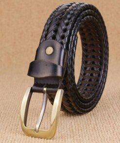 Braided Leather Men’s Belt FASHION & STYLE Men Fashion & Accessories cb5feb1b7314637725a2e7: 01|02|03 