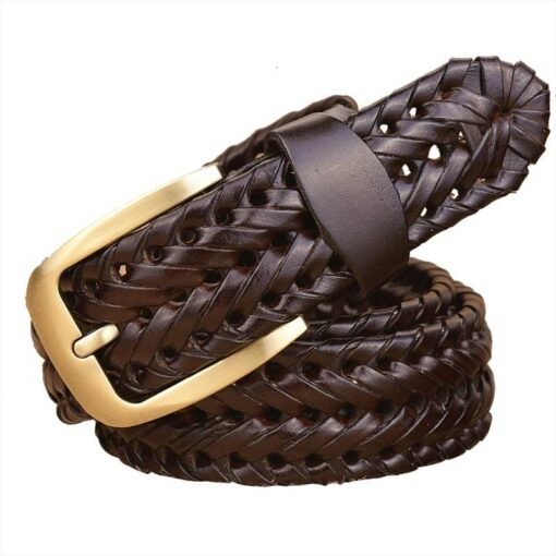 Braided Leather Men’s Belt FASHION & STYLE Men Fashion & Accessories cb5feb1b7314637725a2e7: 01|02|03