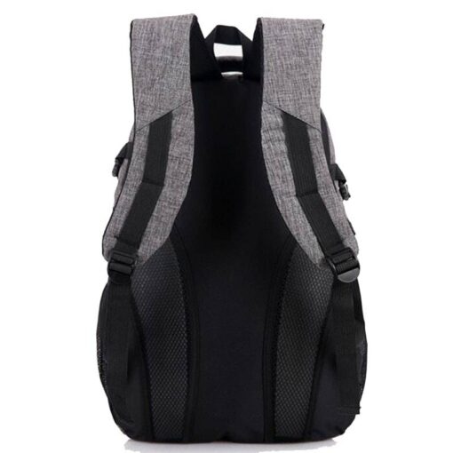 Teenager’s Linen School Backpack Children & Baby Fashion FASHION & STYLE Hand Bags & Wallets Luggages & Trolleys SHOES, HATS & BAGS cb5feb1b7314637725a2e7: Black|Blue|Gray|Pink|Red|Sky Blue