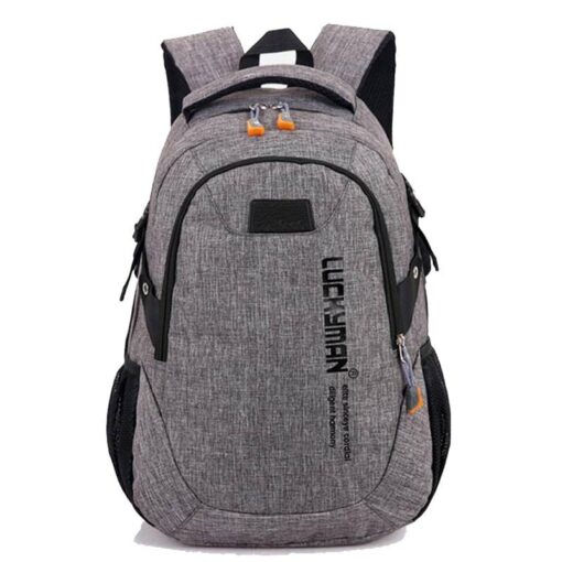 Teenager’s Linen School Backpack Children & Baby Fashion FASHION & STYLE Hand Bags & Wallets Luggages & Trolleys SHOES, HATS & BAGS cb5feb1b7314637725a2e7: Black|Blue|Gray|Pink|Red|Sky Blue