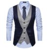 Fashion Men’s Waistcoat FASHION & STYLE Men Fashion & Accessories cb5feb1b7314637725a2e7: Black|Coffee|Gray|Navy|Red