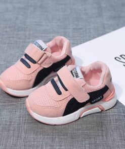 Kids’ Breathable Mesh Sneakers Children & Baby Fashion FASHION & STYLE cb5feb1b7314637725a2e7: Beige|Black|Pink 