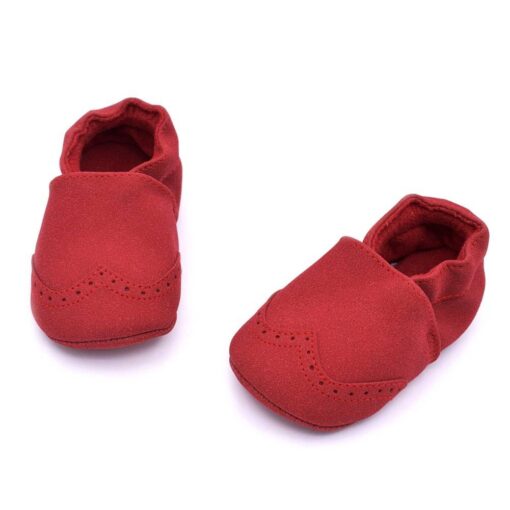 Baby Autumn Nubuck Leather Shoes Children & Baby Fashion FASHION & STYLE cb5feb1b7314637725a2e7: Beige|Blue|Brown|Gray|Pink|Red|Rose Red