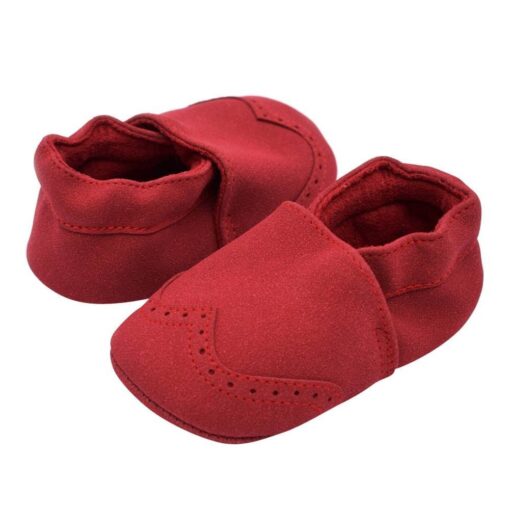 Baby Autumn Nubuck Leather Shoes Children & Baby Fashion FASHION & STYLE cb5feb1b7314637725a2e7: Beige|Blue|Brown|Gray|Pink|Red|Rose Red