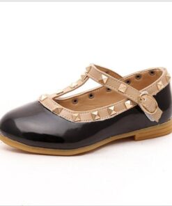 Girl’s Leather Mary Jane Shoes Children & Baby Fashion FASHION & STYLE cb5feb1b7314637725a2e7: Black|Pink|Red|White 