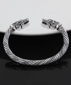 Men’s Dragon Shaped Metal Bracelet JEWELRY & ORNAMENTS Men's Jewelry 8d255f28538fbae46aeae7: Gold Plated|Silver Plated 