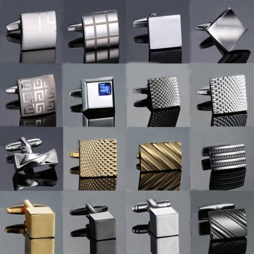 Fashionable Cufflinks for Men with Geometrical Designs JEWELRY & ORNAMENTS Men's Jewelry a4374740662193b987e63e: Design 1|Design 10|Design 11|Design 12|Design 13|Design 14|Design 15|Design 16|Design 17|Design 18|Design 2|Design 3|Design 4|Design 5|Design 6|Design 7|Design 8|Design 9