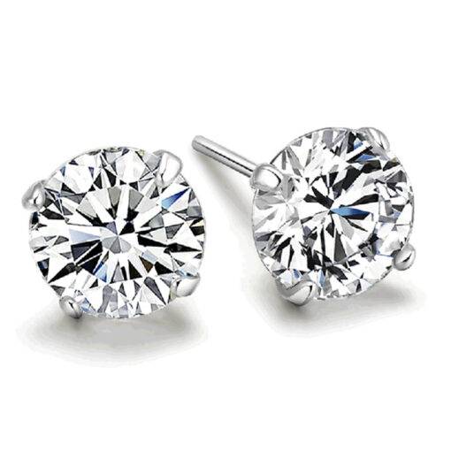 Elegant Minimalistic Crystal Women’s Stud Earrings Earrings JEWELRY & ORNAMENTS 6f6cb72d544962fa333e2e: 0.3 cm|0.4 cm|0.5 cm|0.6 cm