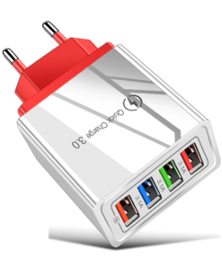 Quick Charge 4-USB Wall Charger fd7acb3515ad33fc8f6d6c: EU|US