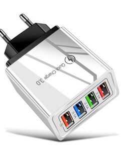 Quick Charge 4-USB Wall Charger fd7acb3515ad33fc8f6d6c: EU|US